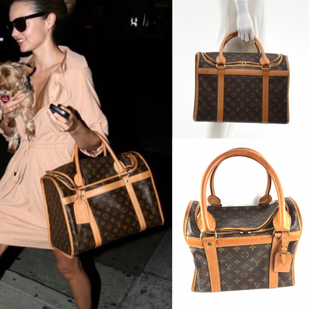 🌟AUTHENTIC PET SMALL CARRIER LOUIS VUITTON